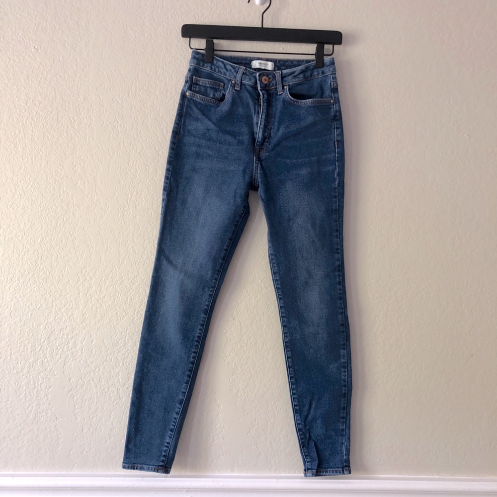 Forever 21 retro high rise jean